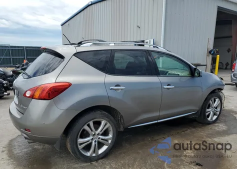 2009 Nissan Murano S z USA, uszkodzony, nr VIN JN8AZ18W69W136737